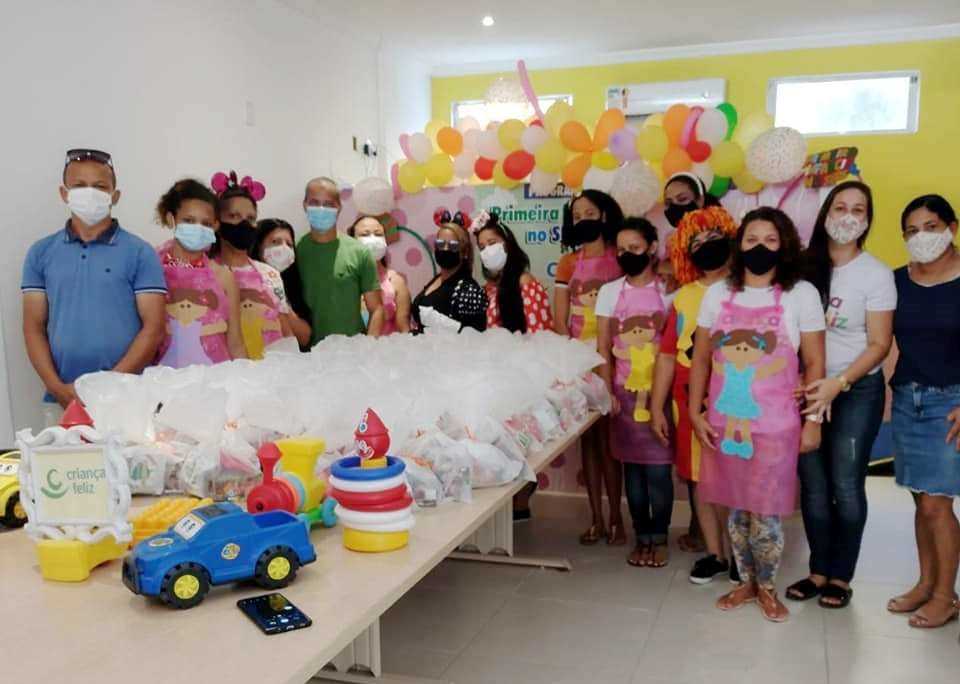 Camacã: Caravana da Alegria visita as crianças do Brogodó em Leoventura,